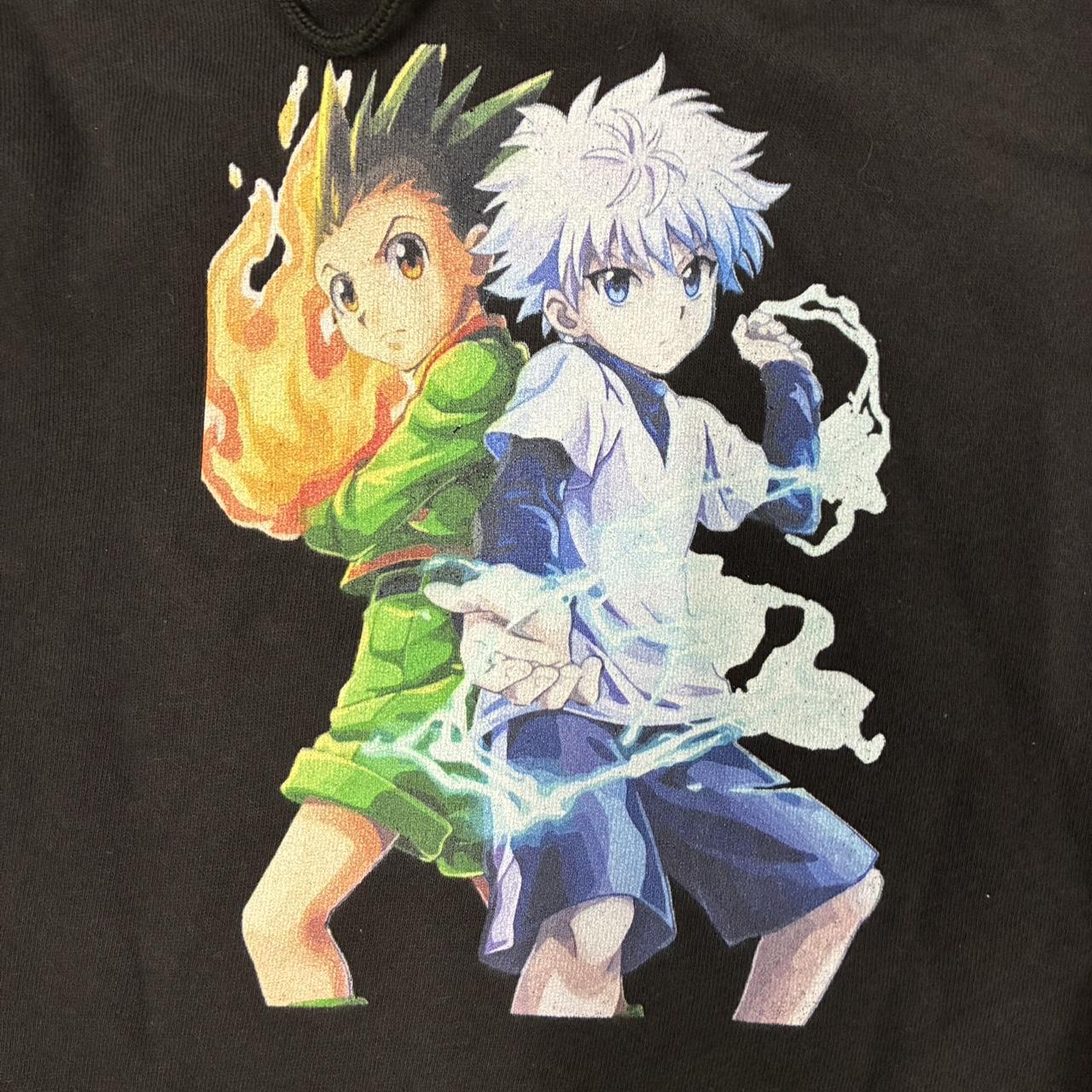 Men's Hoodie - Black - M – Y2K hunter x hunter go… - image 2