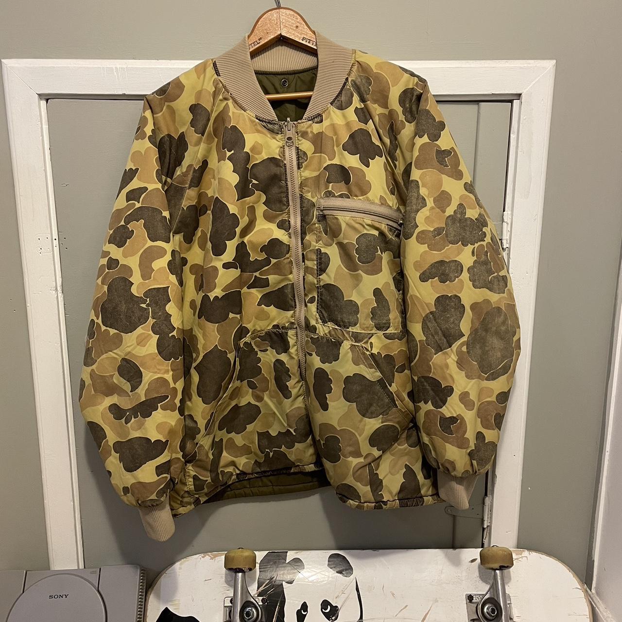 Reversible hunters jacket made in USA LL bean.... - Depop