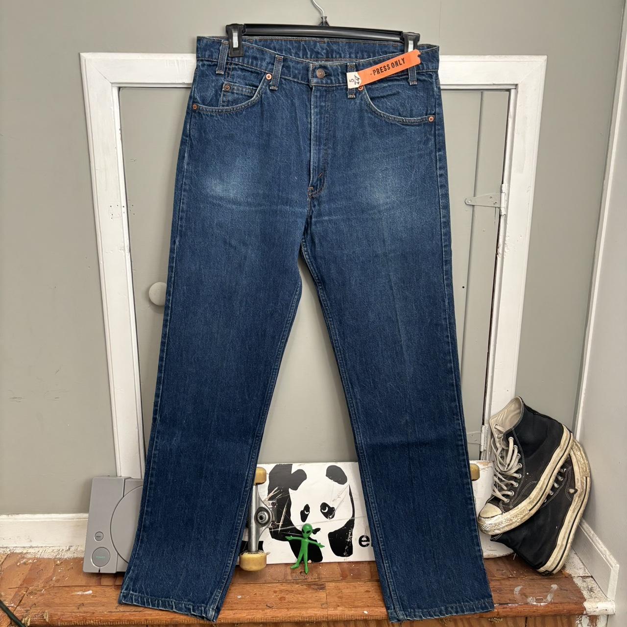 1984 Levi’s 505 orange tab jeans made in the USA - Depop