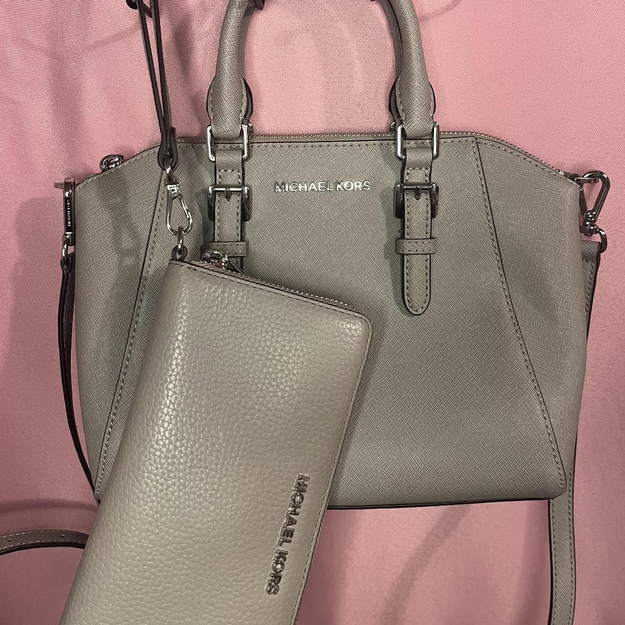 Michael Kors - Jet Set Ew Tz Tote Pearl Grey - Walmart.com