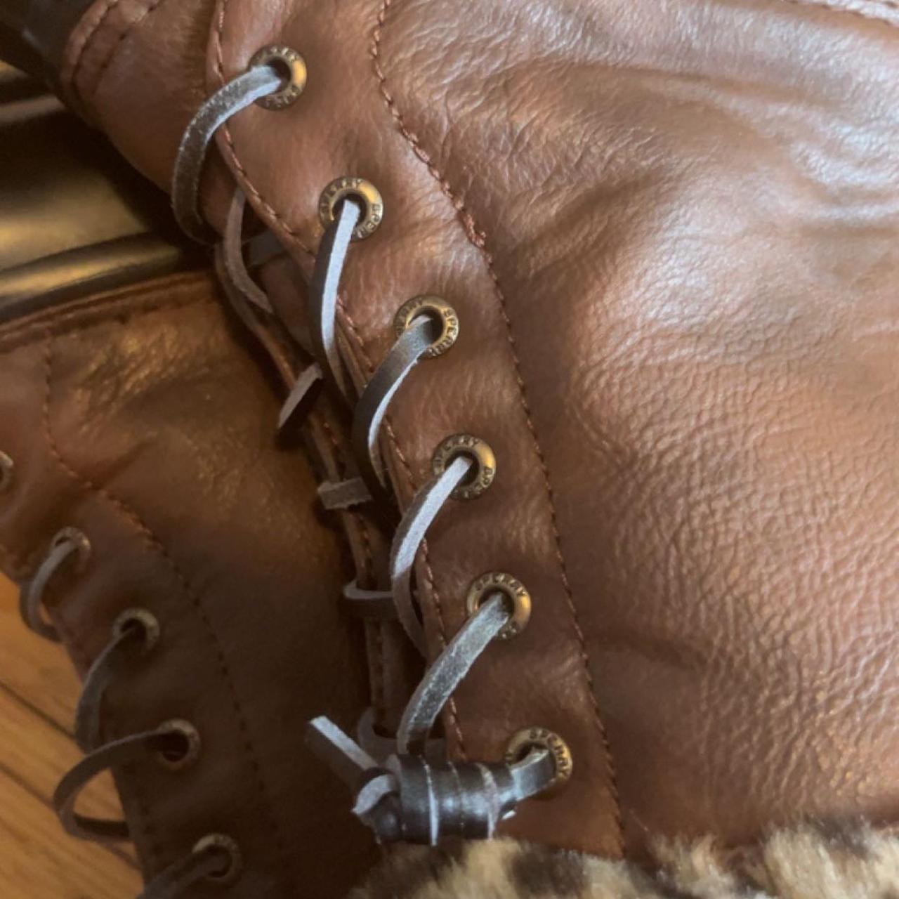 sperry black boots womens