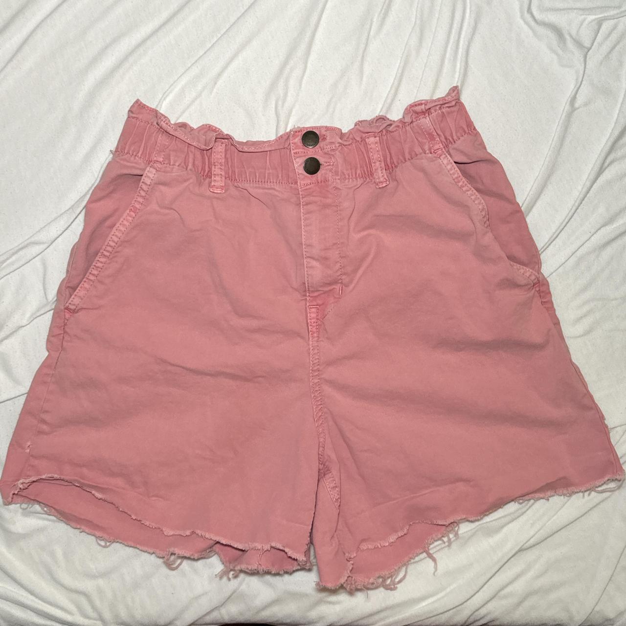 Women s size small 80s style pink cut off shorts