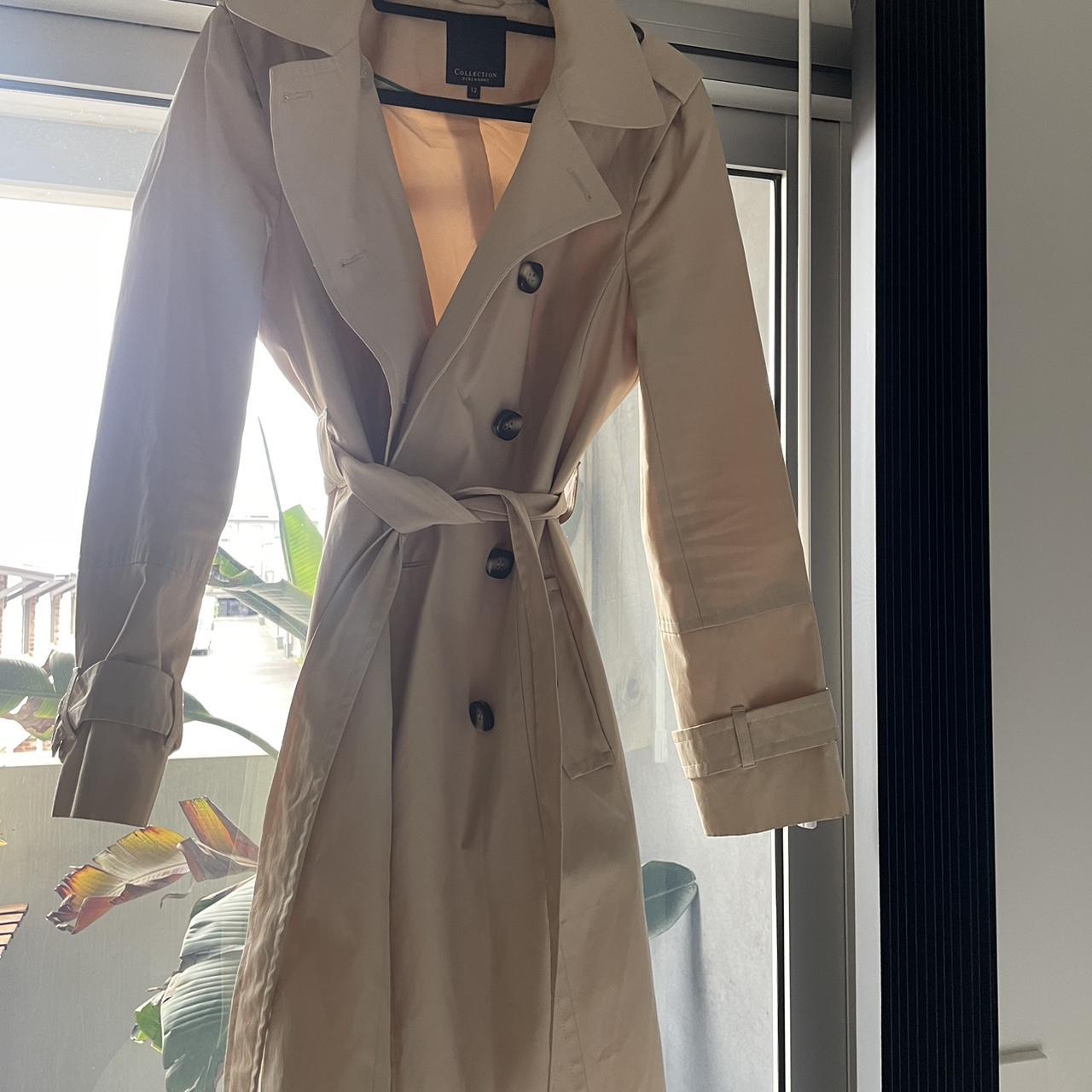 Vintage Debenhams Trench Coat, size 12 40 Depop