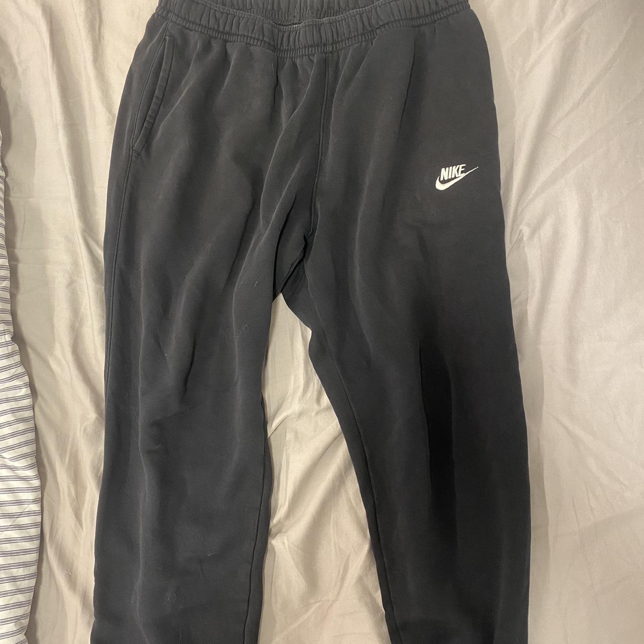 jd black nike joggers