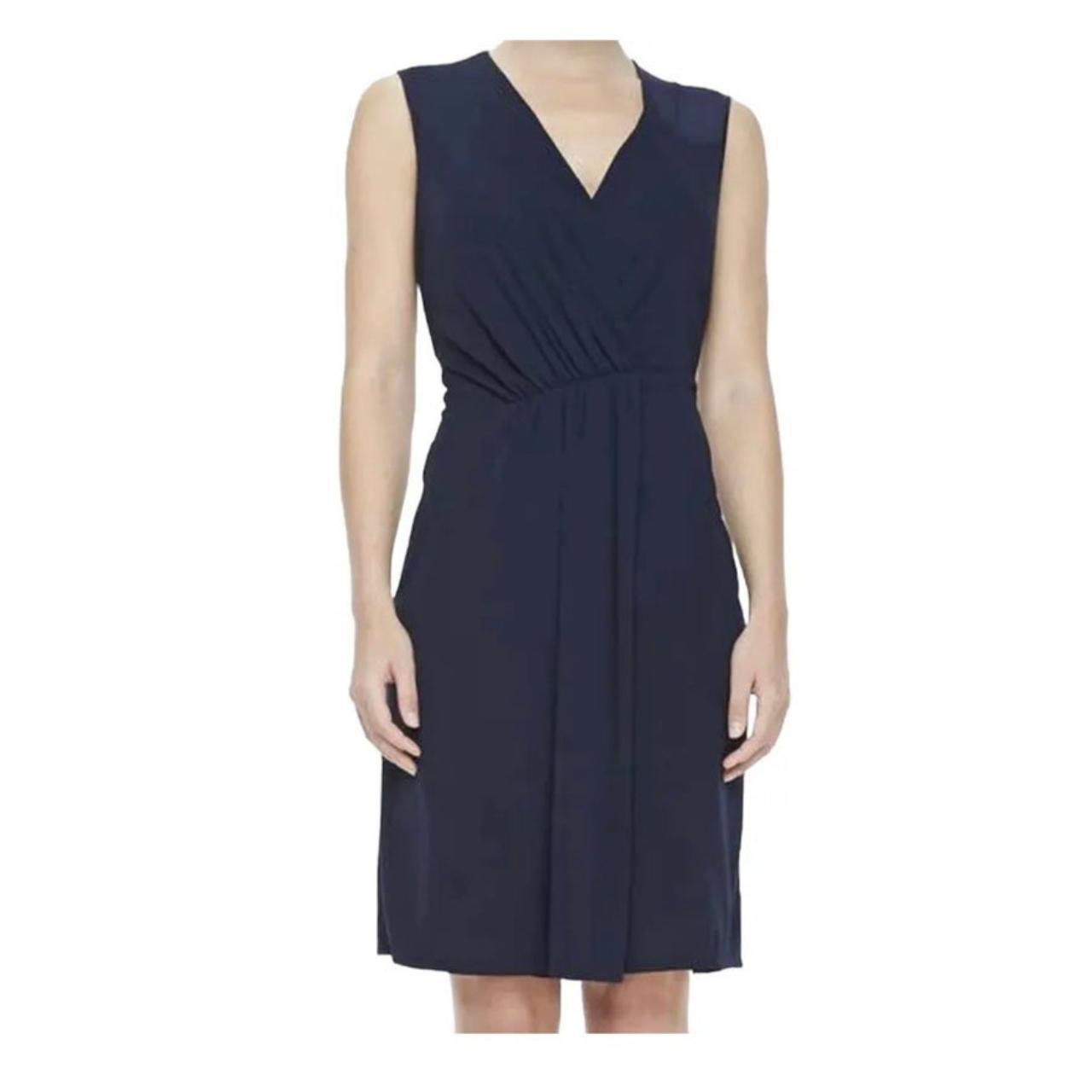 Halston heritage hot sale navy dress