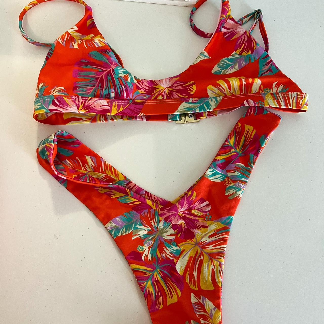 Kulani Kinis Womens Yellow And Orange Bikinis And Tankini Sets Depop