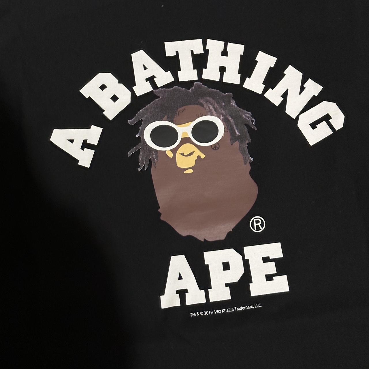 Wiz khalifa bape on sale hoodie