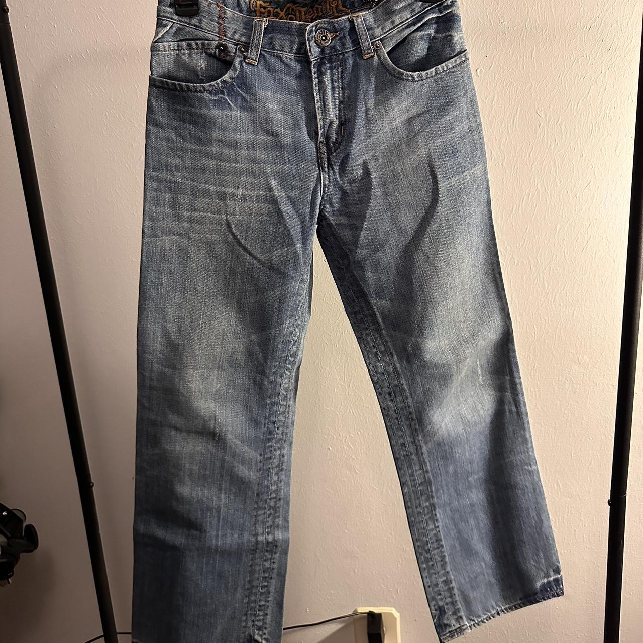 fox jeans 27” waist ️GOOD CONDITION ️ ️DM FOR... - Depop