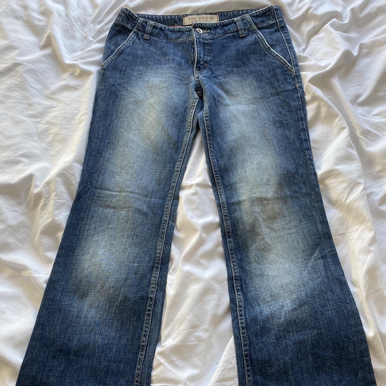 y2k denim bootcut low waisted jeans ⭐️ PLEASE MESSAGE... - Depop
