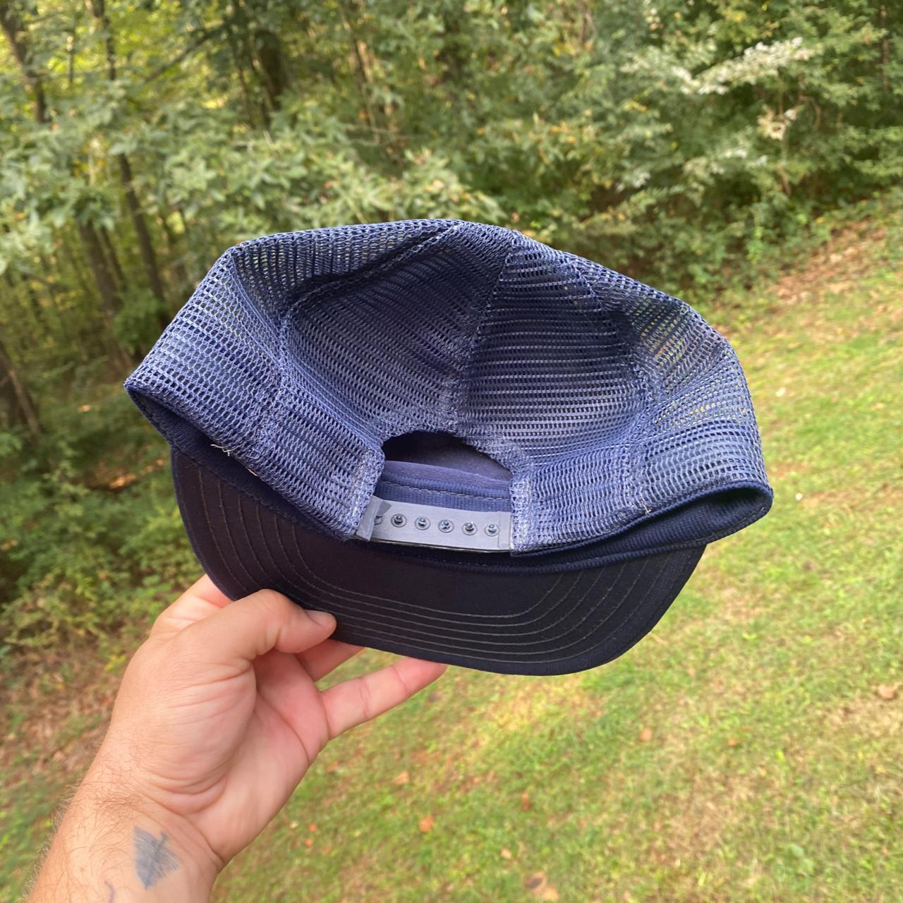 Vintage Men's Hat - Navy