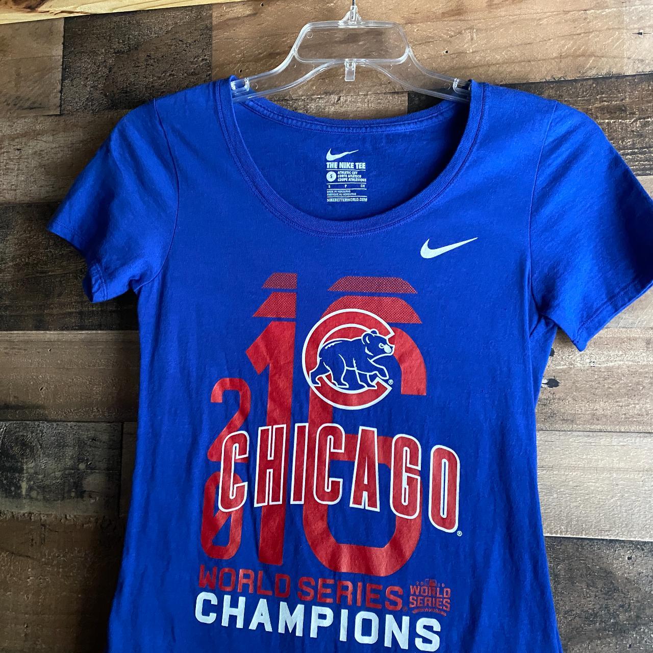 Cubs world fashion series womens shirts