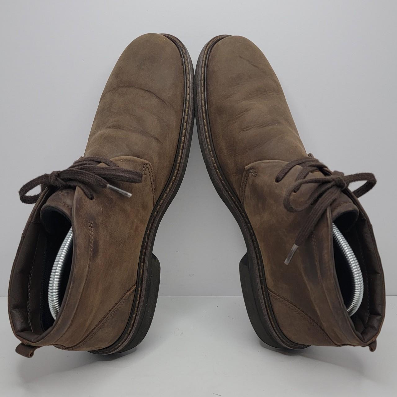 ecco waterproof turn leather boot