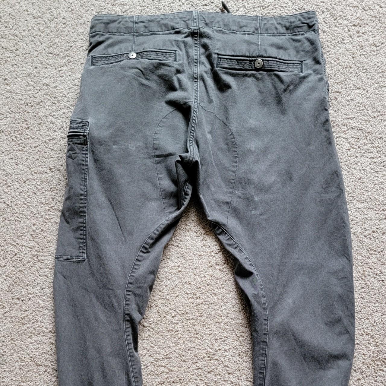 G-Star Raw | grey canvas cargo tapered pants | MENS... - Depop