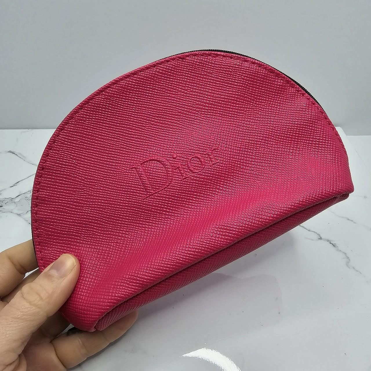 Dior pink makeup online bag