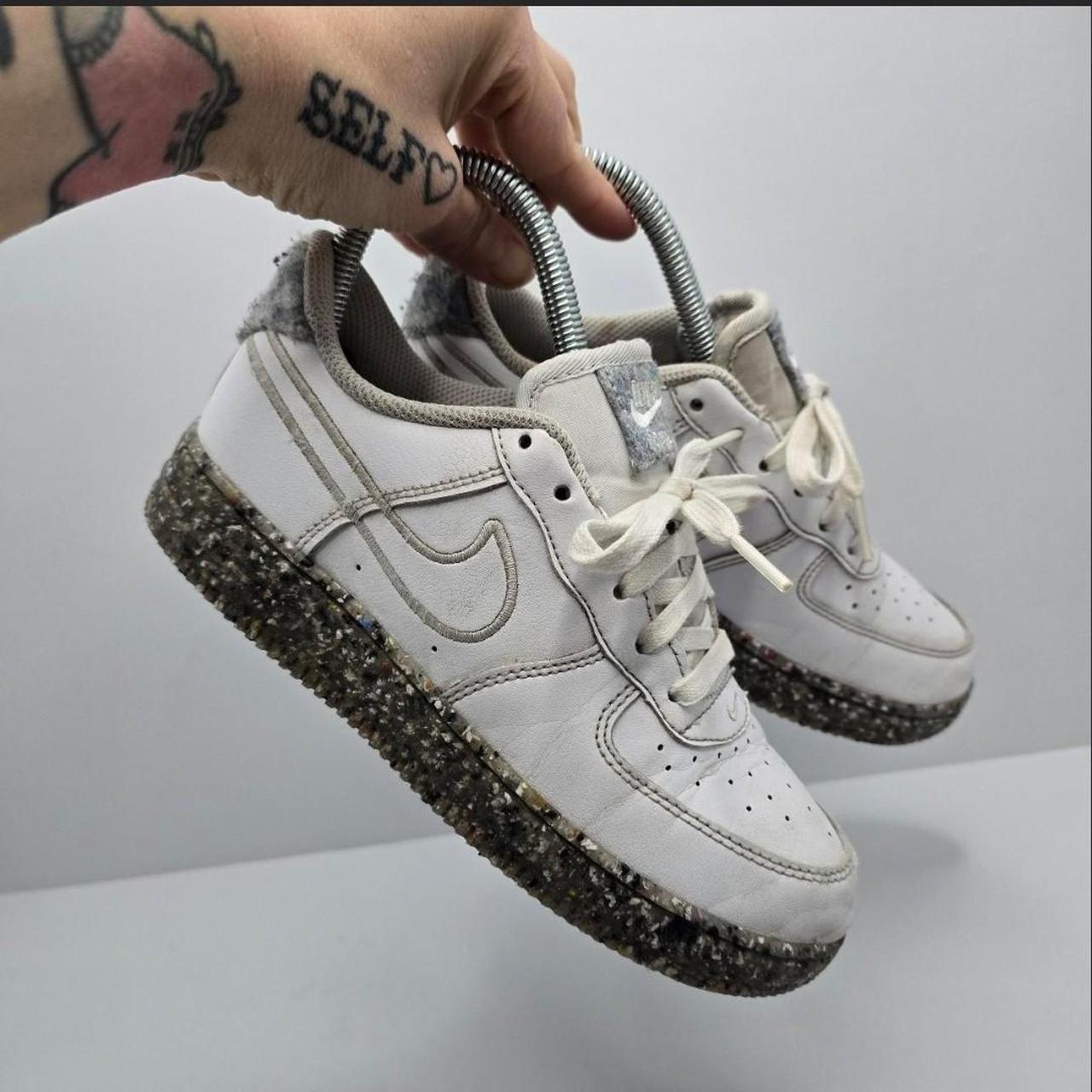 Nike AF1s Wool White Pack sneakers KIDS look. Depop