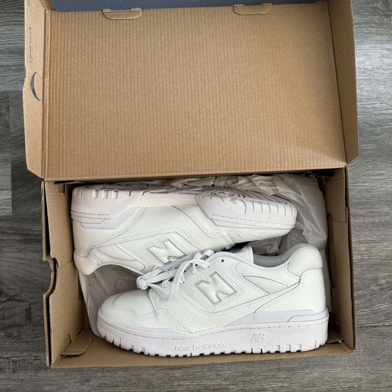 new balance 550 triple white