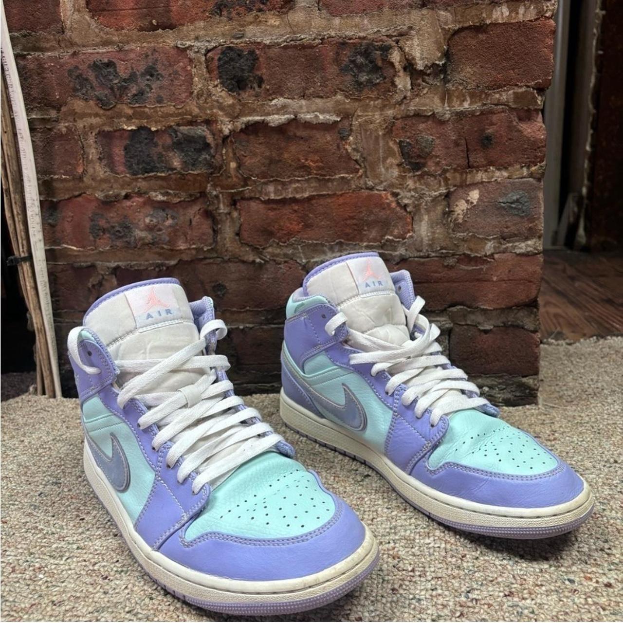 AIR JORDAN “PURPLE AQUA” Elevate your Depop