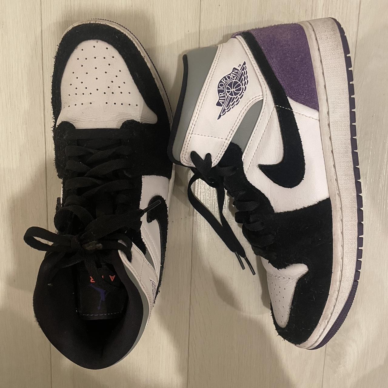 j1 mid court purple