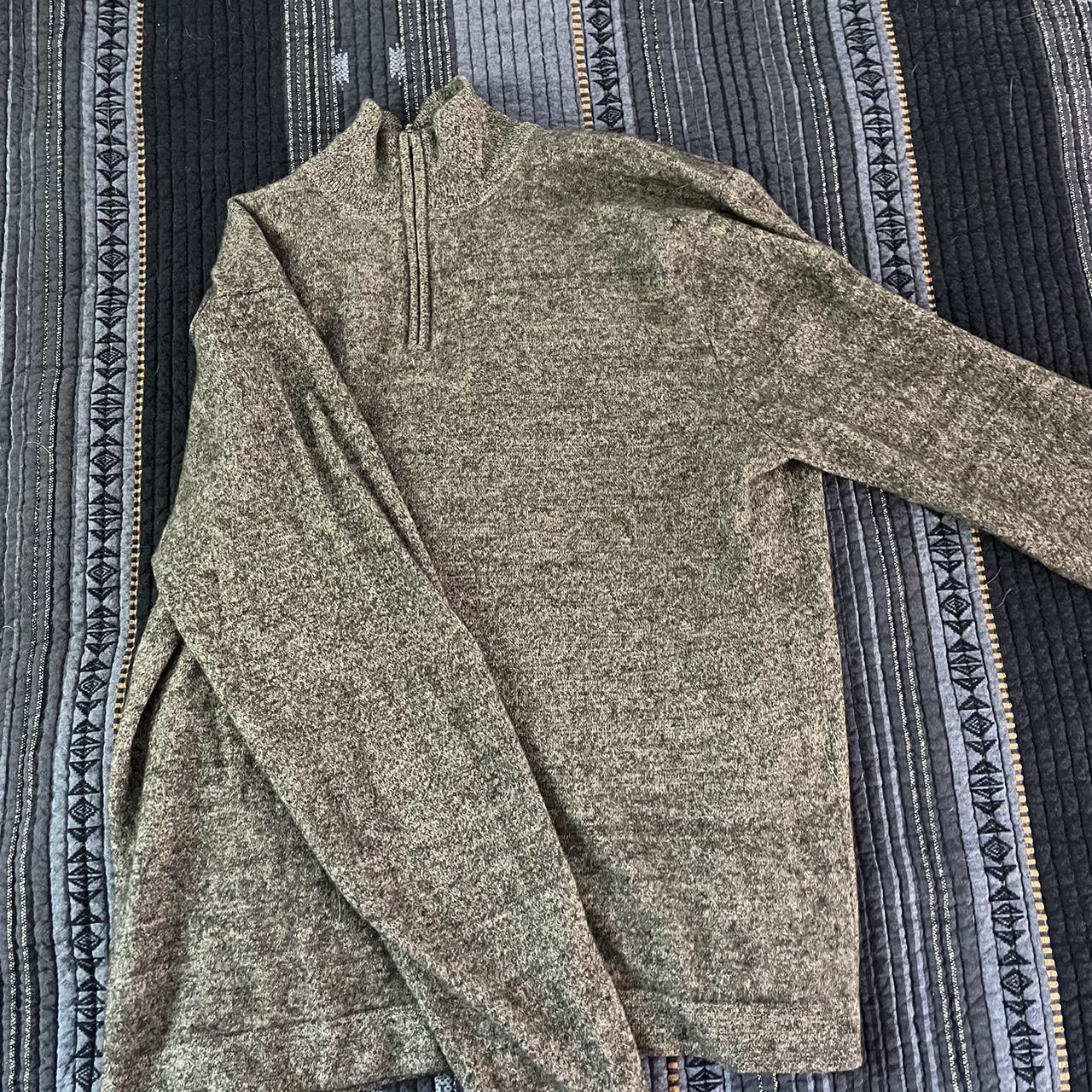 Alfani Cashmere 1 4 zip sweater great condition and Depop