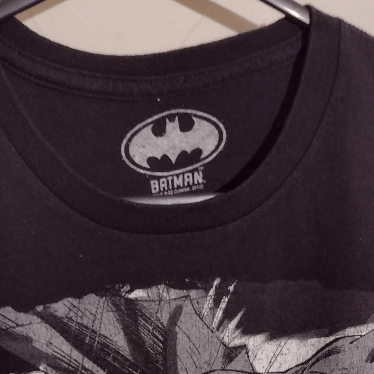 Batman Black Graphic T-Shirt Size XS Cotton Batman... - Depop