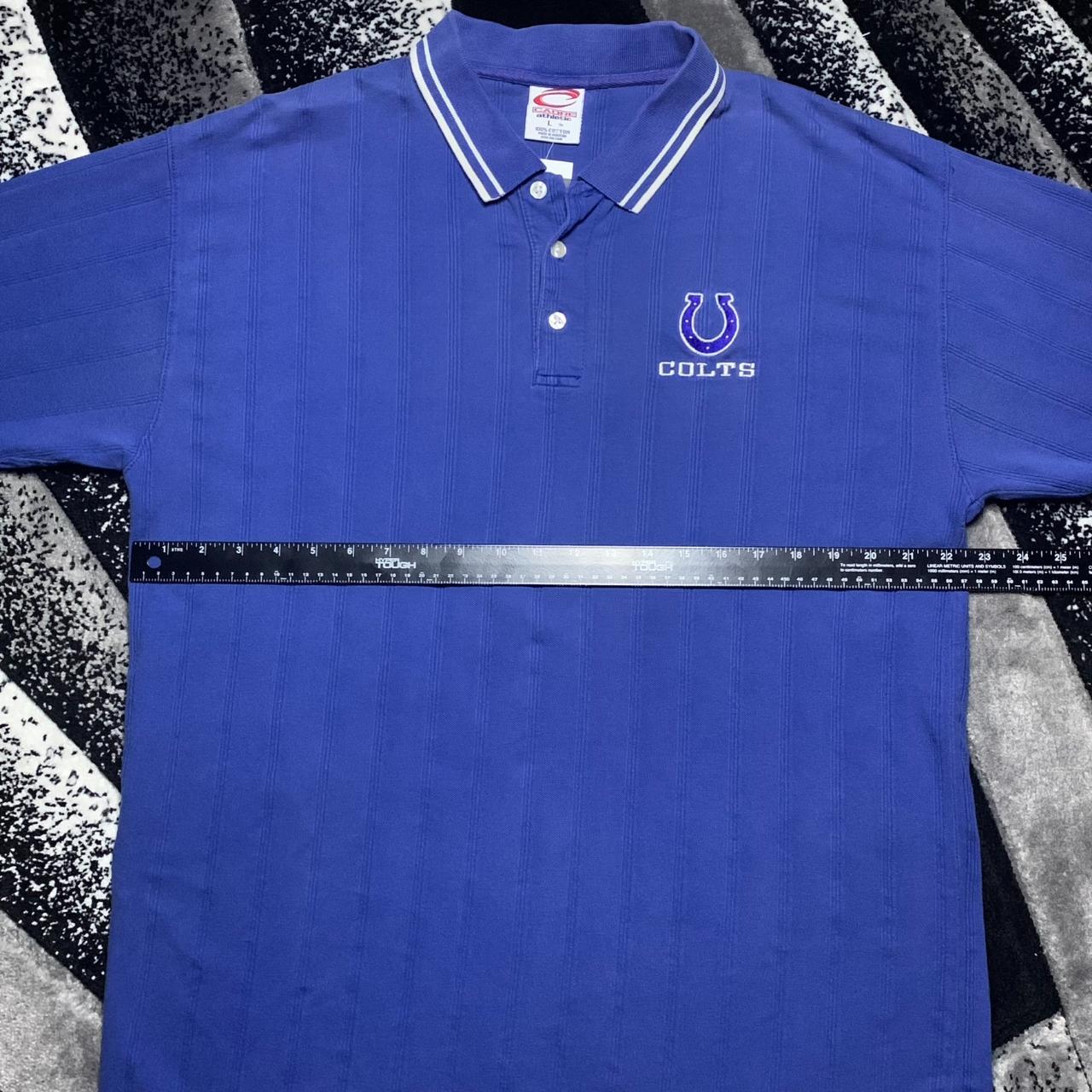 Vintage 90s Cadre Indianapolis Colts Striped... - Depop