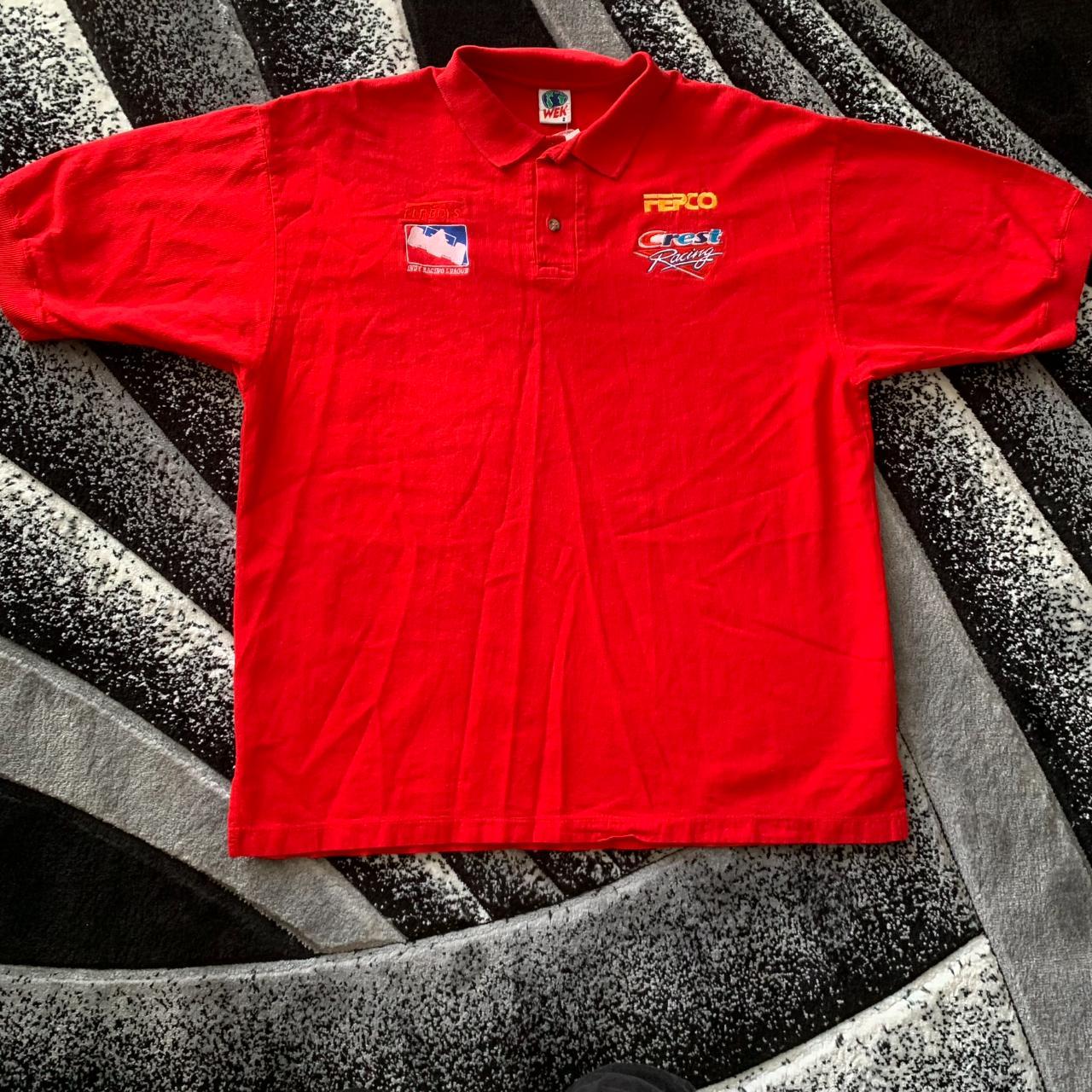 Vintage 90s Indycar Racing Spot On Sportwear... - Depop