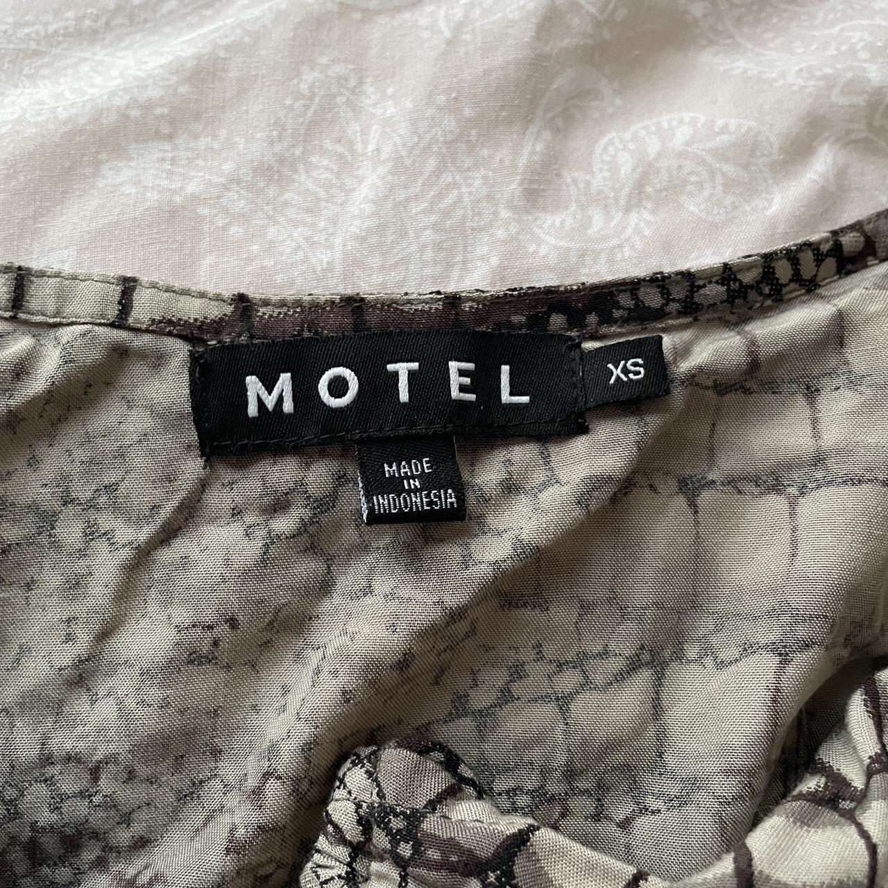 Motel Rocks snake print crop top, worn multiple... Depop