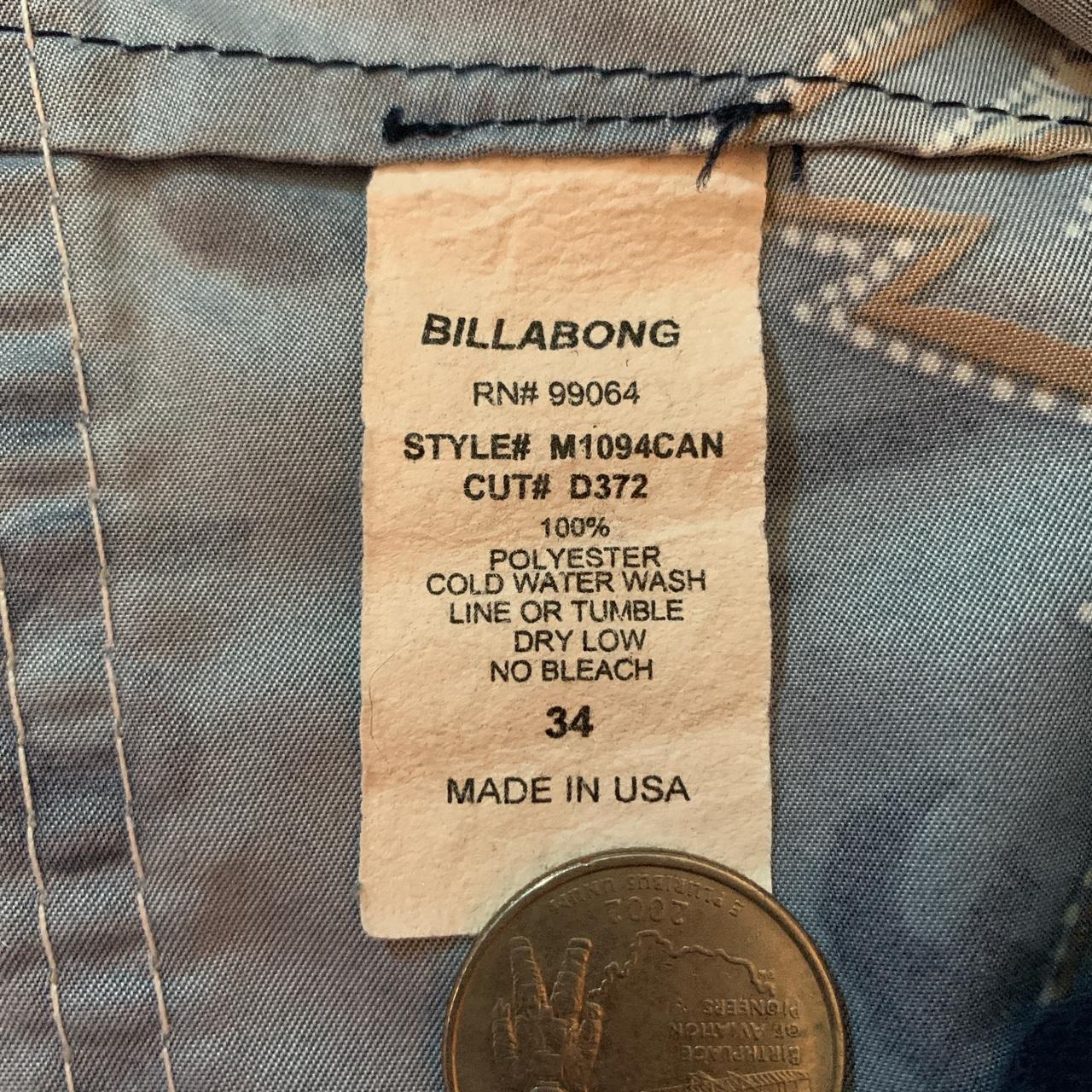 Billabong Men's Blue and White Shorts (3)