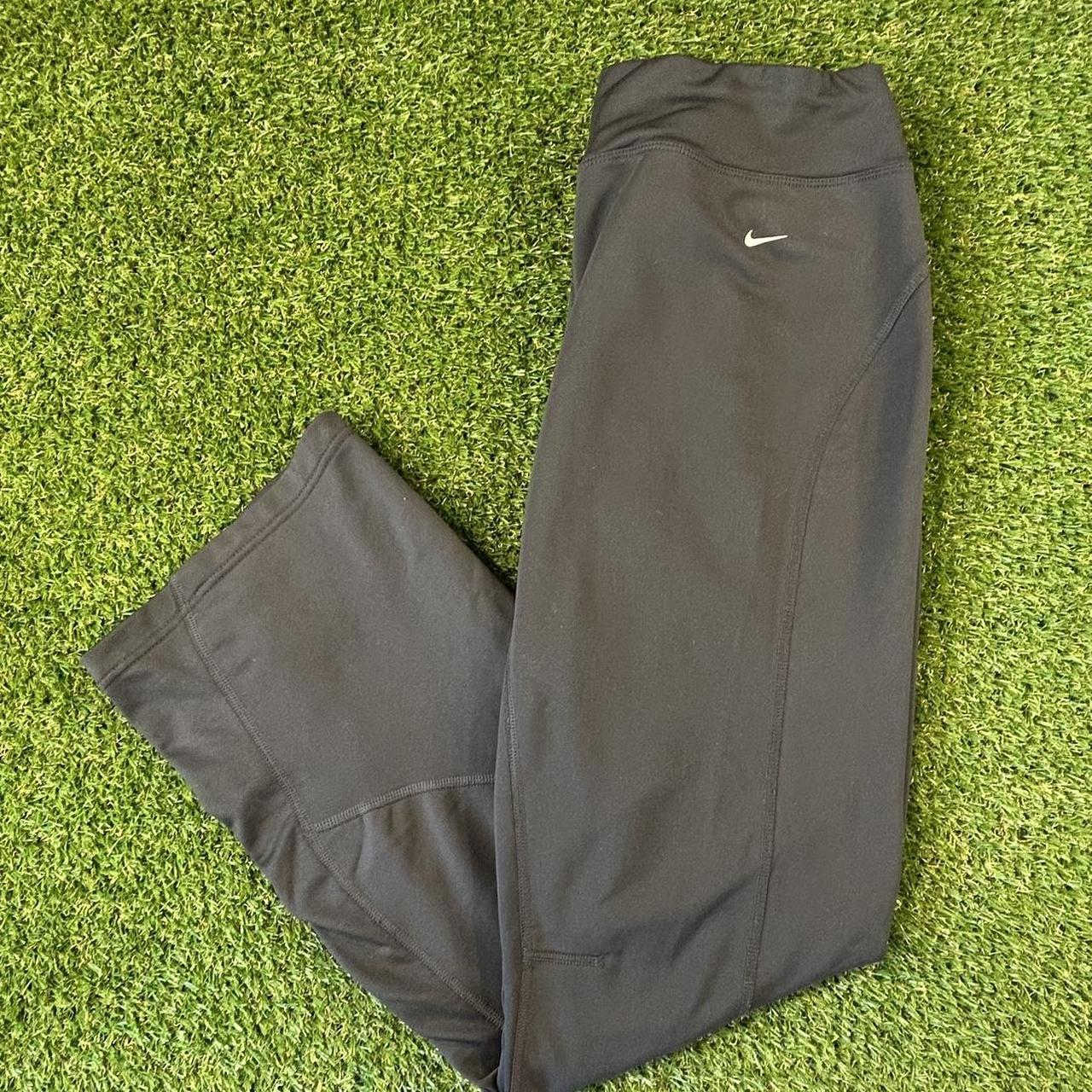 Item Womens Large Gray Nike Dri Fit Sweatpants... Depop