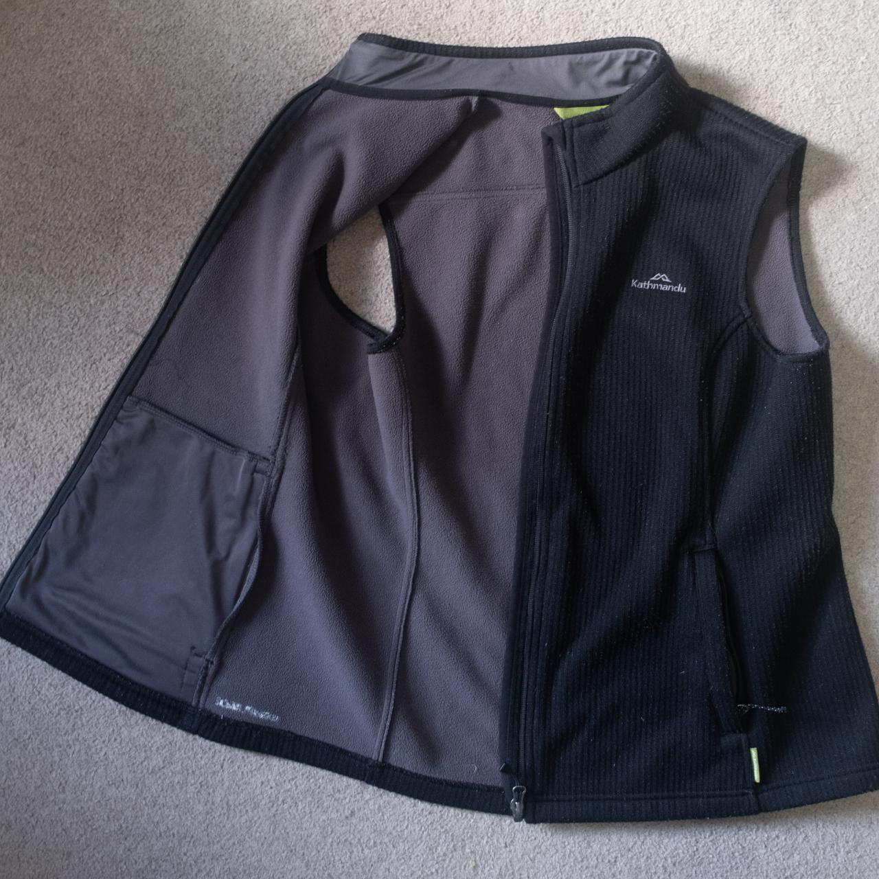 Kathmandu Men's Black Vest Depop