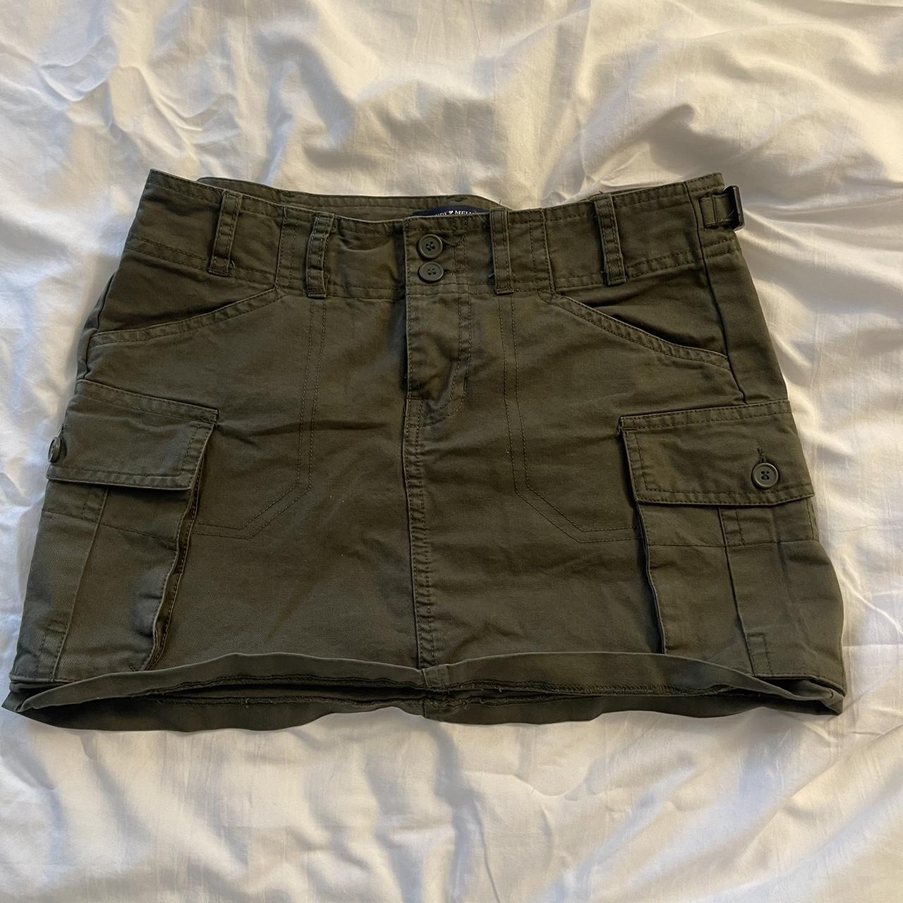 brandy melville cargo buckle skirt. brandymelville... Depop