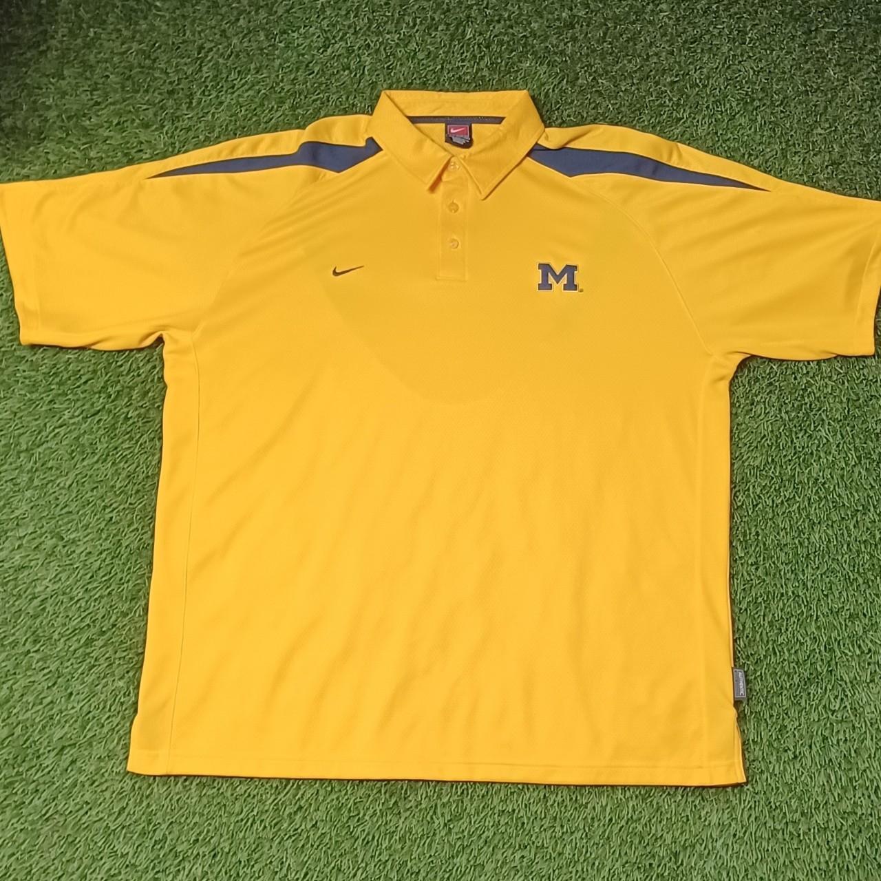 Nike hot sale michigan polo