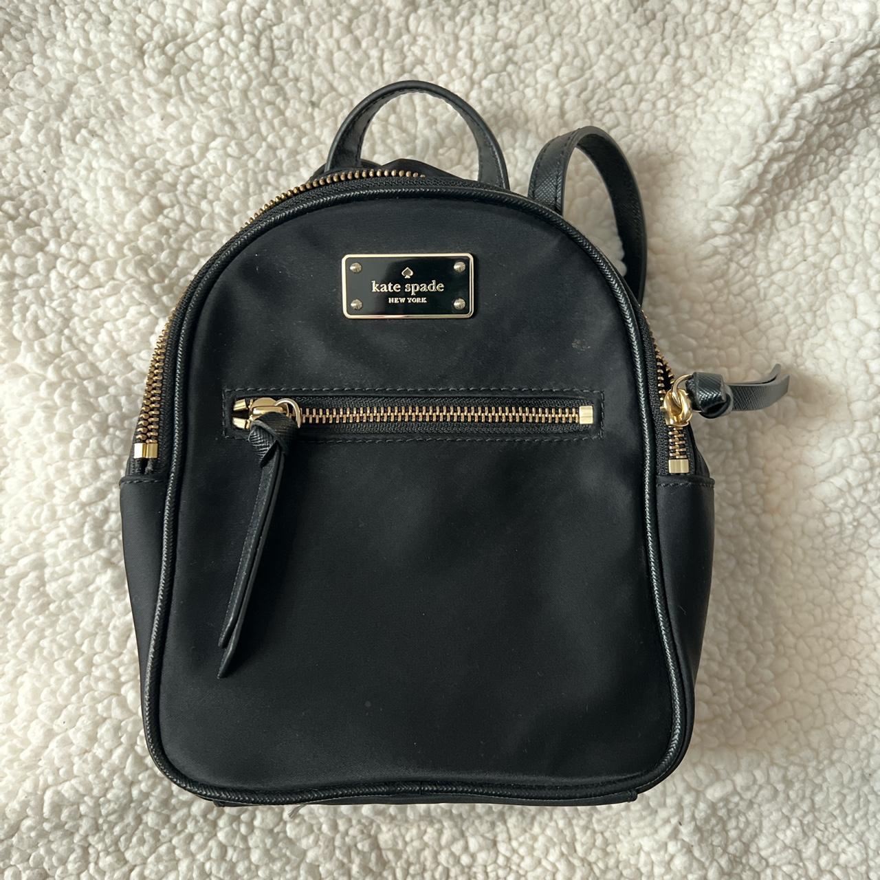 Kate spade small backpack. Inside tag has yellow... - Depop