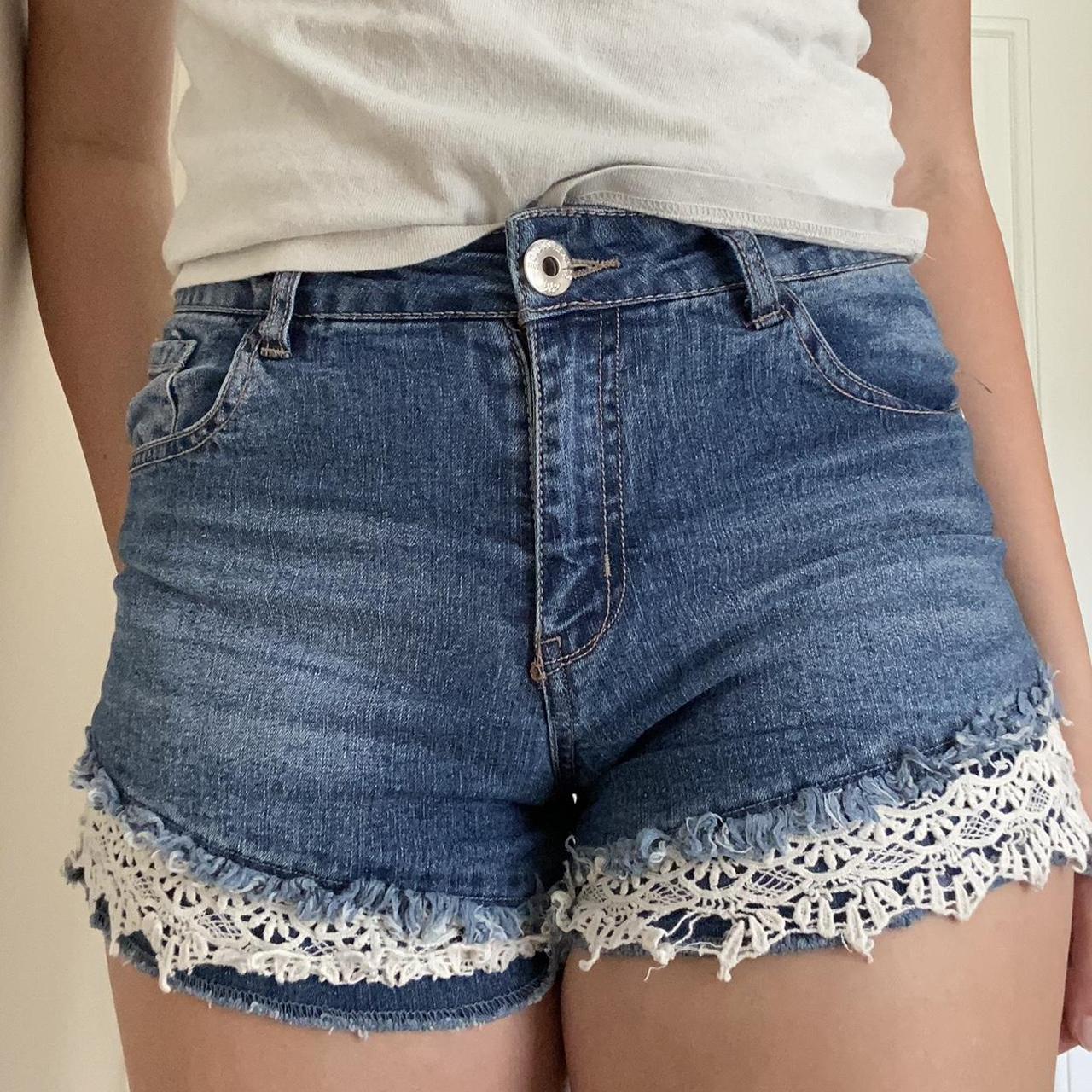 jean shorts size 14