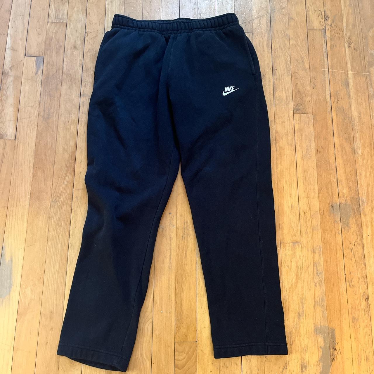 Men’s Nike Black Sweatpants Size Large Depop