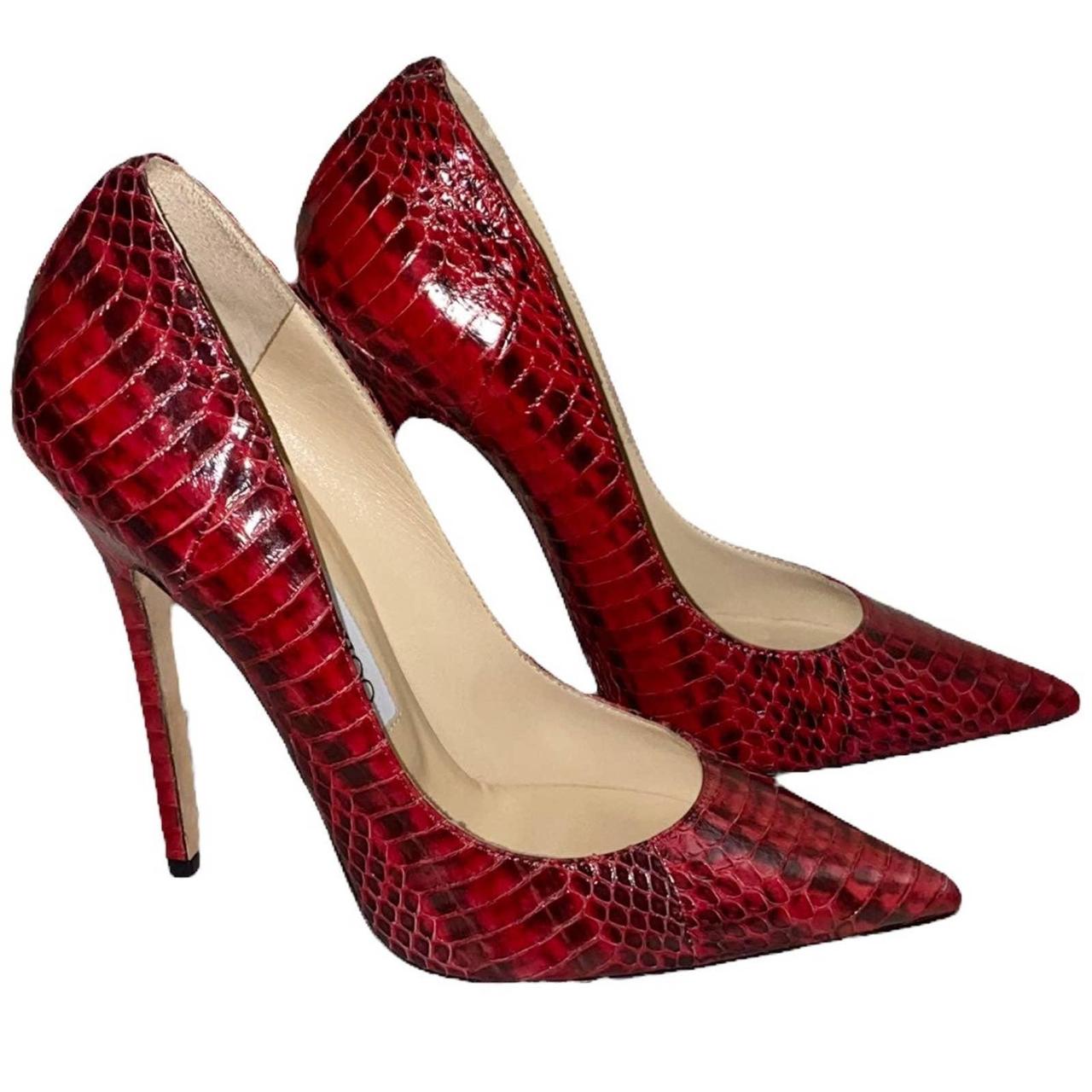 Jimmy choo snakeskin store shoes