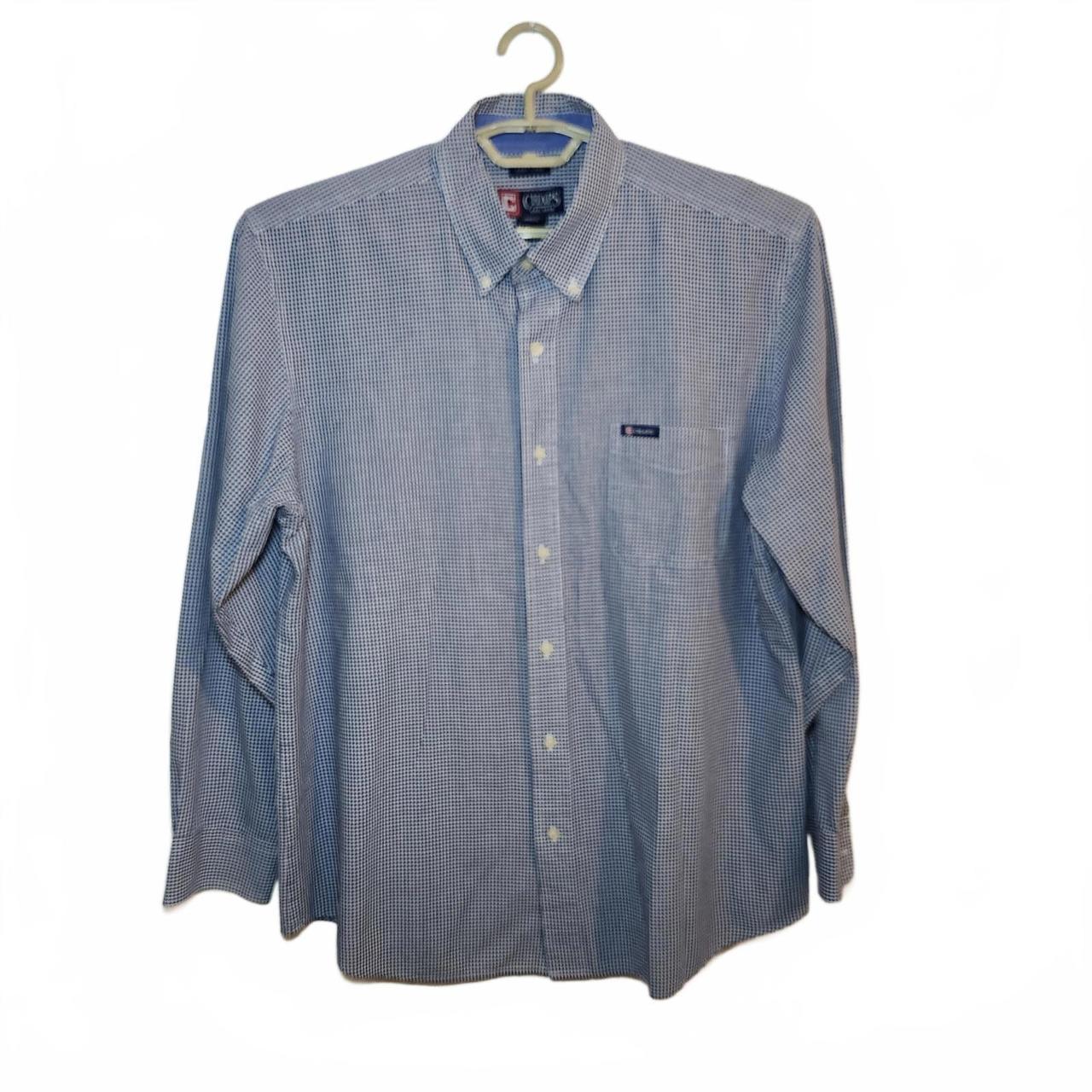 Chaps Men's Shirt - Blue/White - XL – Chaps Men's… - image 1