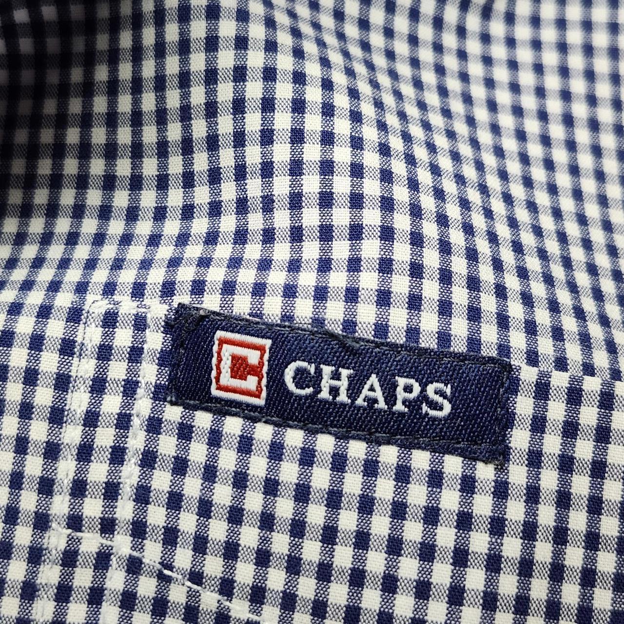 Chaps Men's Shirt - Blue/White - XL – Chaps Men's… - image 5