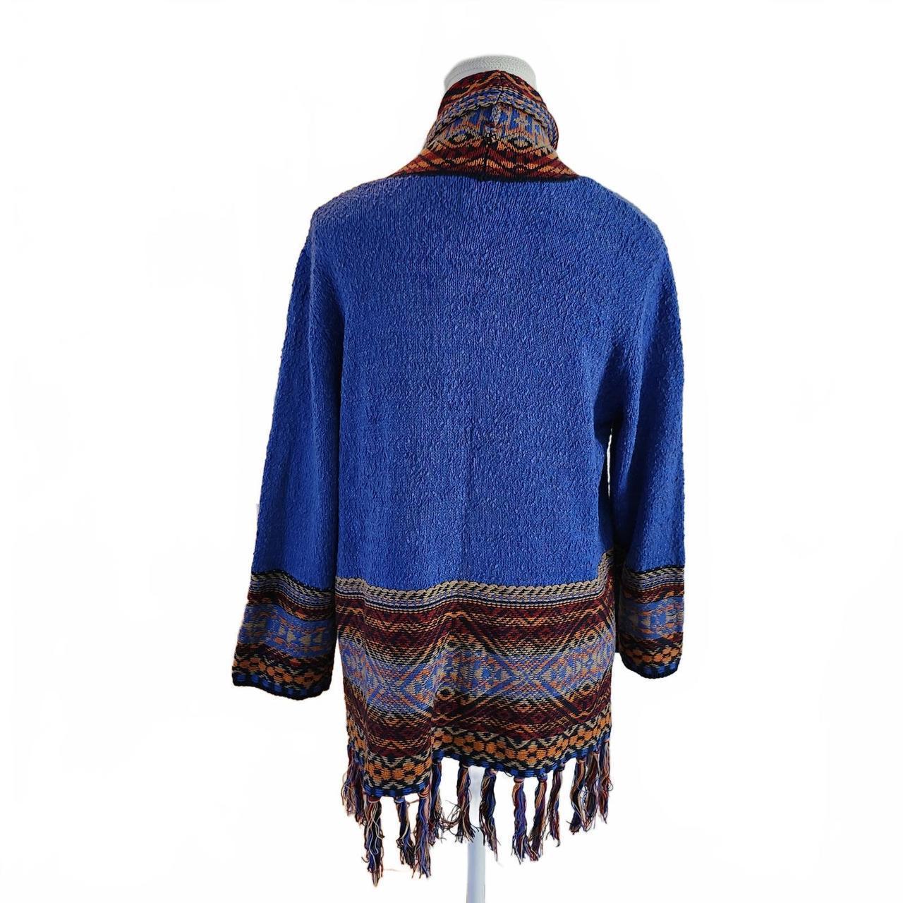 Ruby Rd. Women's Cardigan - Blue/Multi - L – Ruby… - image 2