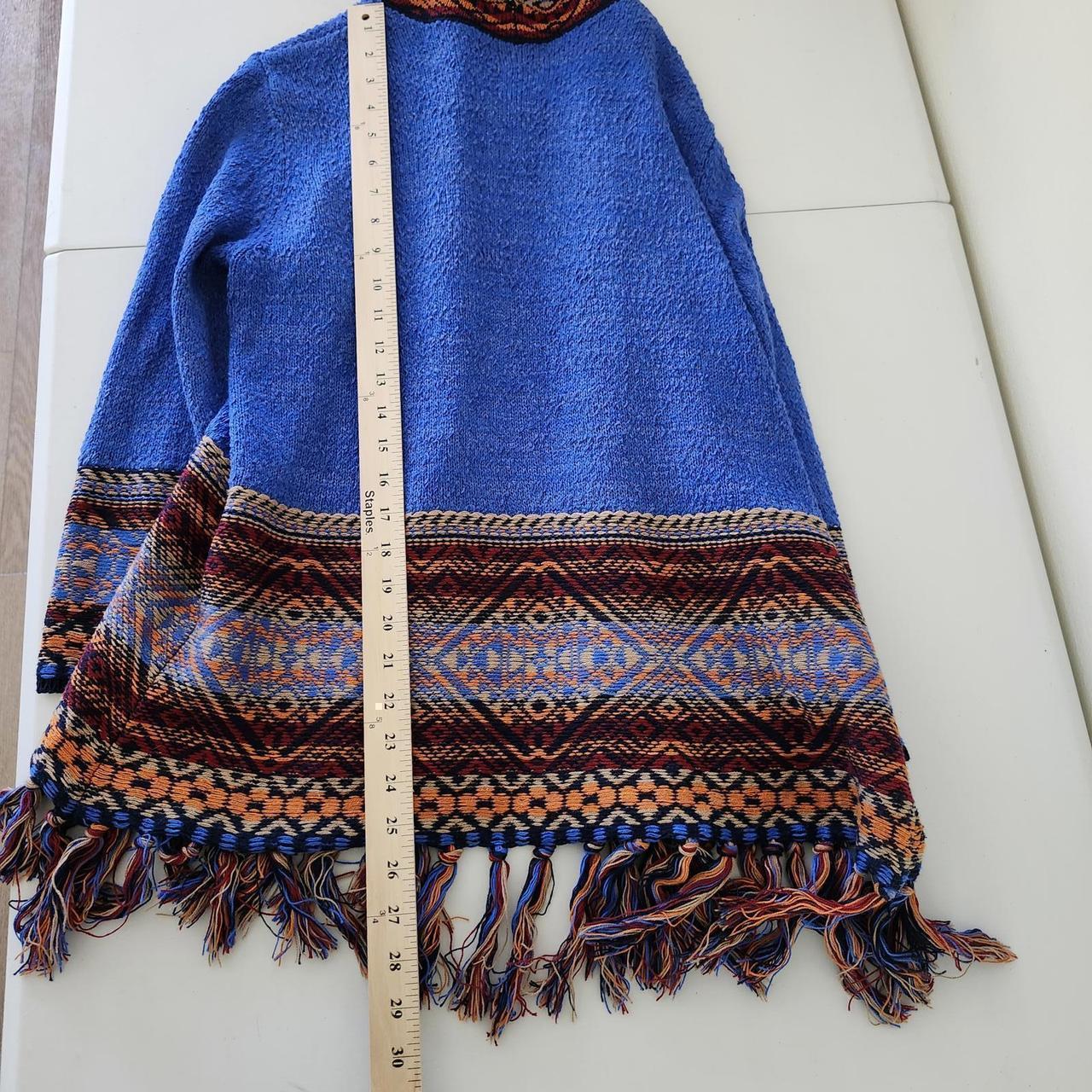 Ruby Rd. Women's Cardigan - Blue/Multi - L – Ruby… - image 4