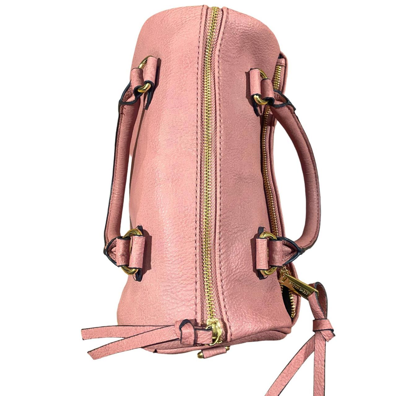 Convertible Backpack & Purse in pink, Vegan Leather - Depop