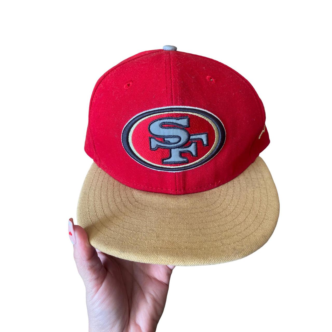 New Era 59Fifty San Francisco 49ers Fitted Hat. Size - Depop