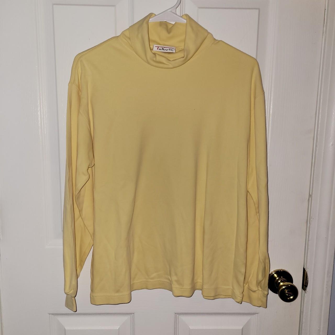 pastel yellow shirt women's