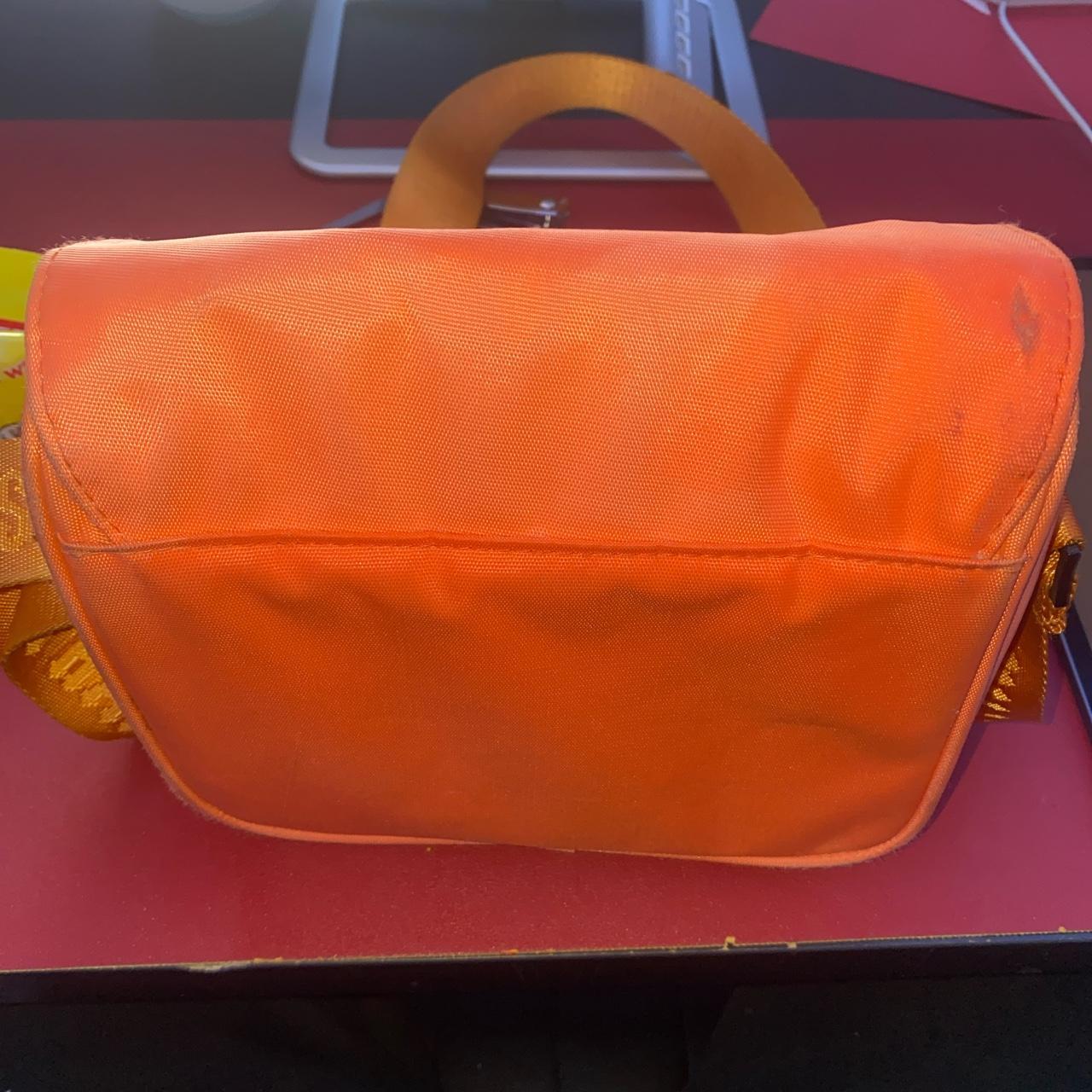Trapstar Men's Orange and Black Bag Depop
