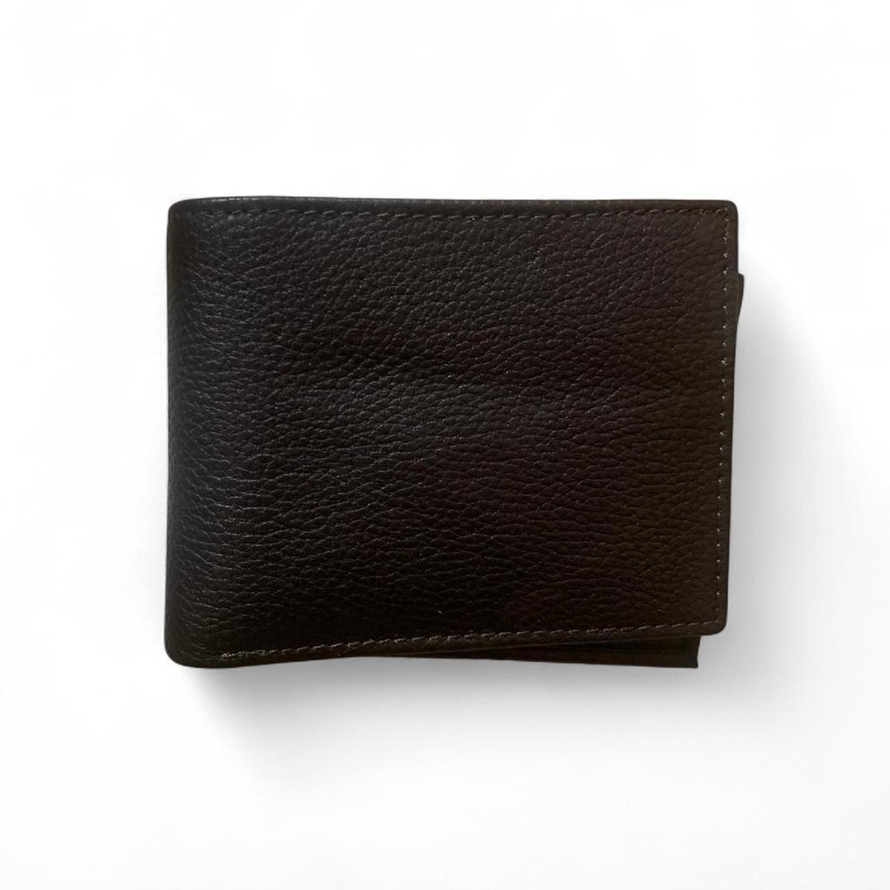 Men's Wallets - Black/Brown – brown basic leather… - image 1