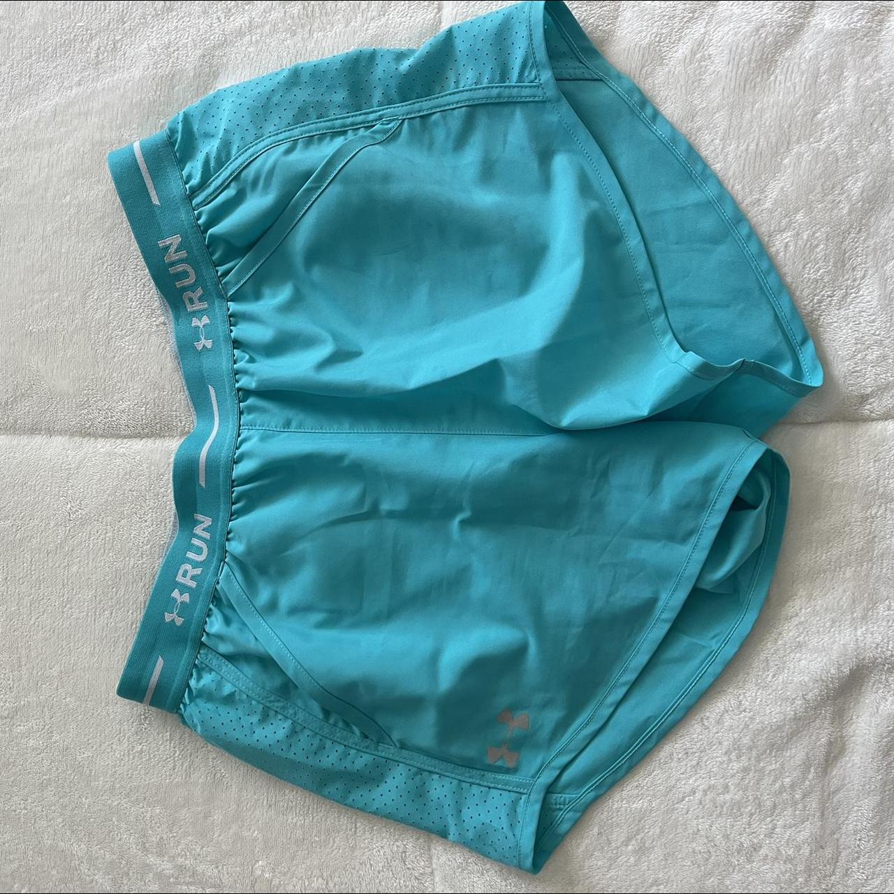 Under Armour Women's Blue Shorts | Depop