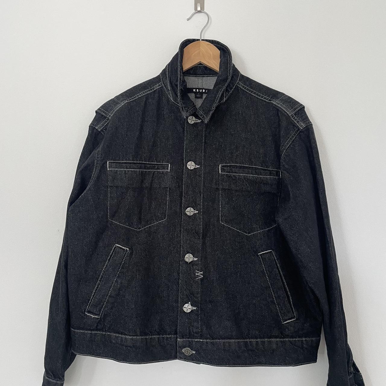 Women’s Ksubi denim jacket size medium only worn... Depop