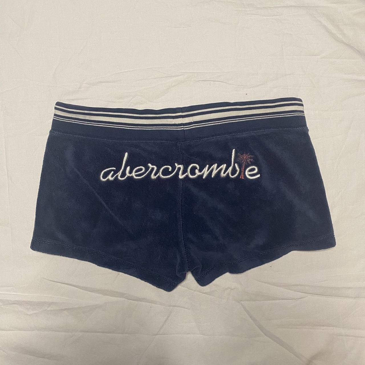 y2k abercrombie terry cloth booty shorts size... Depop