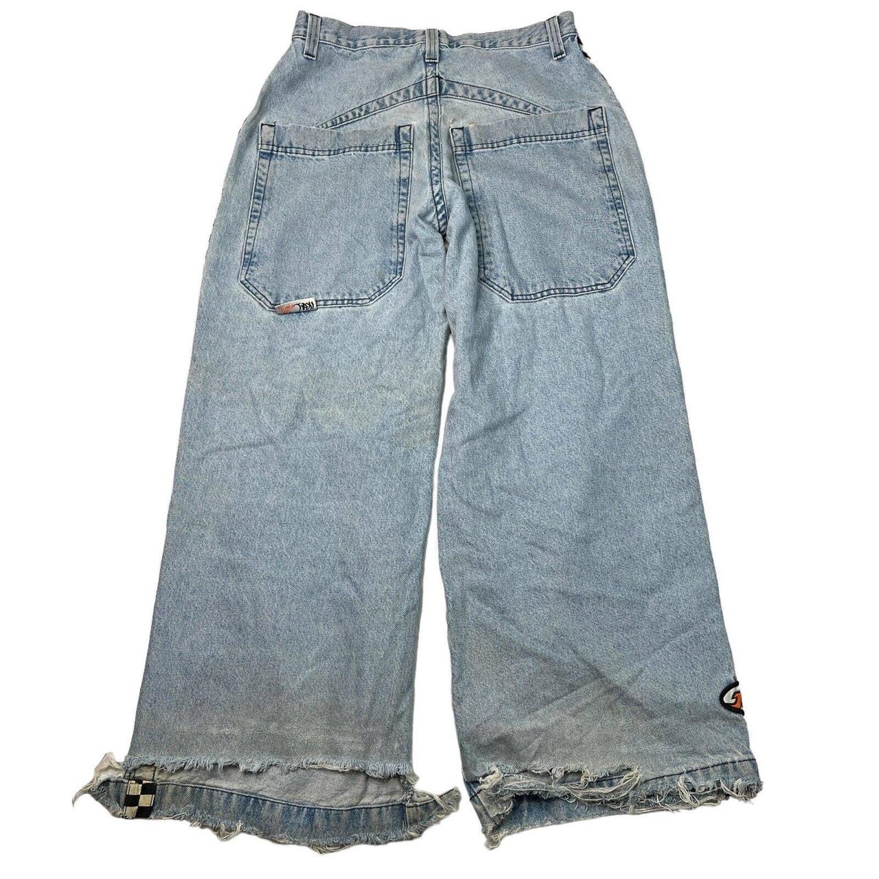 JNCO VTG 90s 185 Taxi Wide Leg Baggy Jeans... - Depop