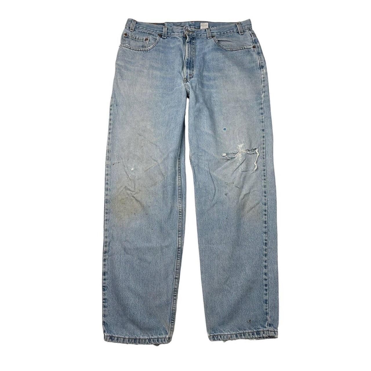 Mens 2024 distressed levis